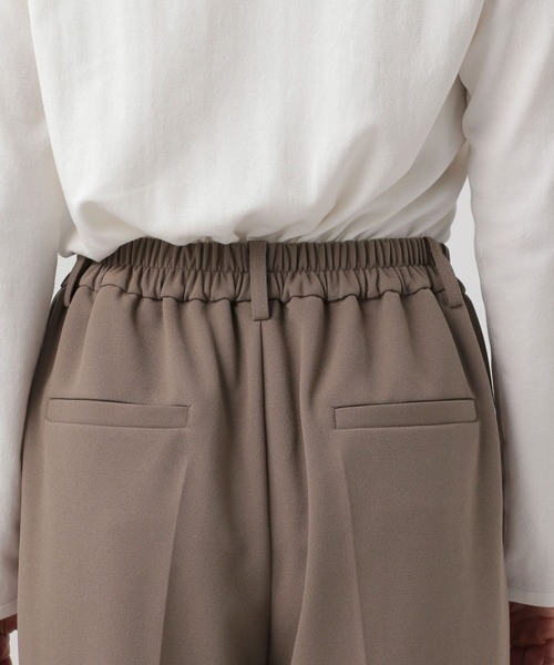 Elura（エルーラ）の「＜レギュラー／低身長サイズ＞サマ見えワイドパンツ/131594（その他パンツ・レディース・ブラック/ブラウン系その他4・MEDIUM/LARGE/FREE(S)）」の14枚目の写真