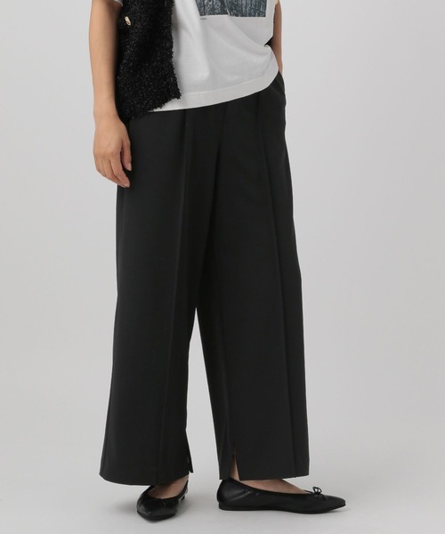 Elura（エルーラ）の「＜レギュラー／低身長サイズ＞サマ見えワイドパンツ/131594（その他パンツ・レディース・ブラック/ブラウン系その他4・MEDIUM/LARGE/FREE(S)）」の9枚目の写真