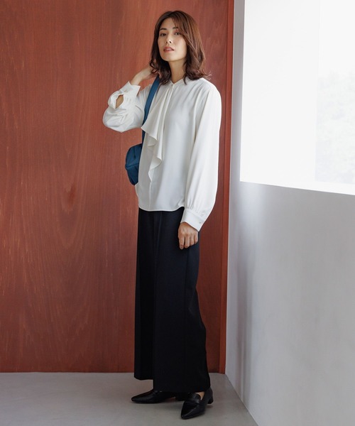 Elura（エルーラ）の「＜レギュラー／低身長サイズ＞サマ見えワイドパンツ/131594（その他パンツ・レディース・ブラック/ブラウン系その他4・MEDIUM/LARGE/FREE(S)）」の18枚目の写真