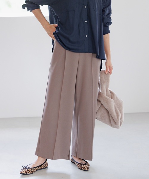 Elura（エルーラ）の「＜レギュラー／低身長サイズ＞サマ見えワイドパンツ/131594（その他パンツ・レディース・ブラック/ブラウン系その他4・MEDIUM/LARGE/FREE(S)）」の20枚目の写真