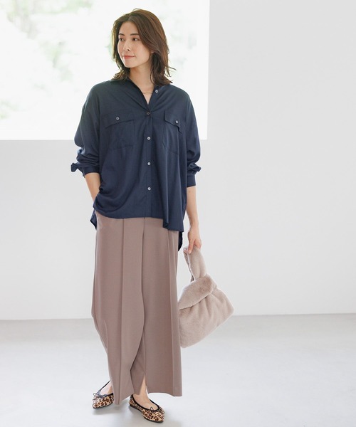 Elura（エルーラ）の「＜レギュラー／低身長サイズ＞サマ見えワイドパンツ/131594（その他パンツ・レディース・ブラック/ブラウン系その他4・MEDIUM/LARGE/FREE(S)）」の21枚目の写真