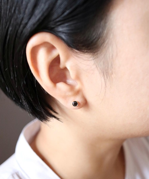 CERCA(チェルカ)の「KAM.accessory/ジルコニアピアス/サージカルステンレス316(ピアス(両耳用)・レディース・H/C/I/G/B/A/E/D/F・FREE)」の9枚目の写真