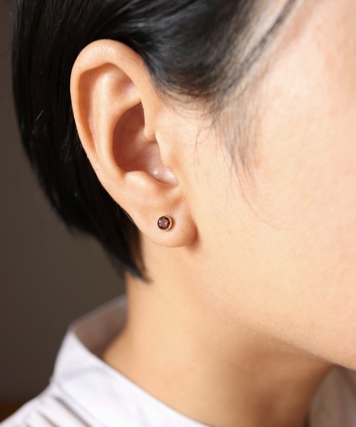 CERCA(チェルカ)の「KAM.accessory/ジルコニアピアス/サージカルステンレス316(ピアス(両耳用)・レディース・H/C/I/G/B/A/E/D/F・FREE)」の13枚目の写真