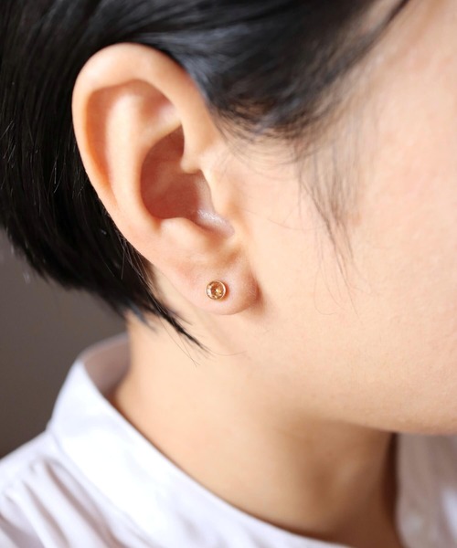 CERCA(チェルカ)の「KAM.accessory/ジルコニアピアス/サージカルステンレス316(ピアス(両耳用)・レディース・H/C/I/G/B/A/E/D/F・FREE)」の16枚目の写真