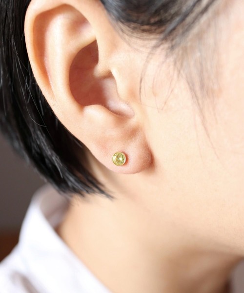 CERCA(チェルカ)の「KAM.accessory/ジルコニアピアス/サージカルステンレス316(ピアス(両耳用)・レディース・H/C/I/G/B/A/E/D/F・FREE)」の18枚目の写真