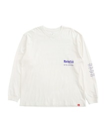 Manhattan Portage | L/S Print T-Shirt(Tシャツ/カットソー)