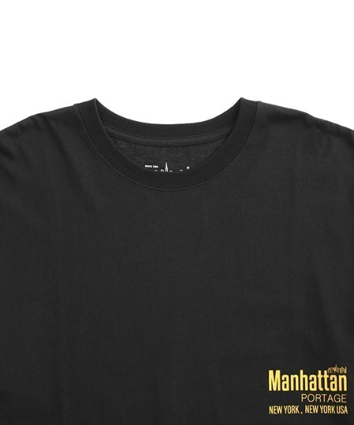 Manhattan Portage（マンハッタンポーテージ）の「L/S Print T-Shirt（Tシャツ/カットソー・メンズ・ホワイト/ブラック・MEDIUM/LARGE/X-LARGE/SMALL）」の14枚目の写真