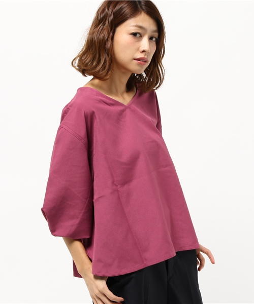 Kastane（カスタネ）の「バルーン袖2WAYPO（シャツ/ブラウス・レディース・マスタード/ブラック/その他15・FREE）」の12枚目の写真