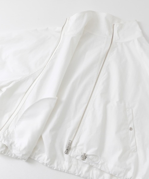 KBF（ケイビーエフ）の「スタンドカラーブルゾン（ブルゾン・レディース・ブラック/オフホワイト・ONE）」の17枚目の写真