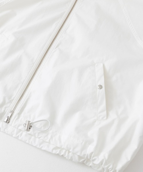 KBF（ケイビーエフ）の「スタンドカラーブルゾン（ブルゾン・レディース・ブラック/オフホワイト・ONE）」の16枚目の写真