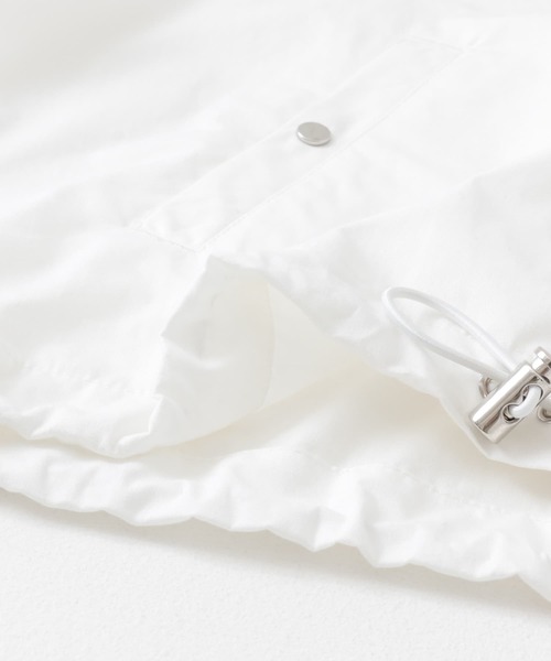 KBF（ケイビーエフ）の「スタンドカラーブルゾン（ブルゾン・レディース・ブラック/オフホワイト・ONE）」の14枚目の写真