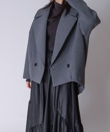 DRESSLAVE | B7 / bonding spindle coat(ボンディングスピンドルコート)(ピーコート)