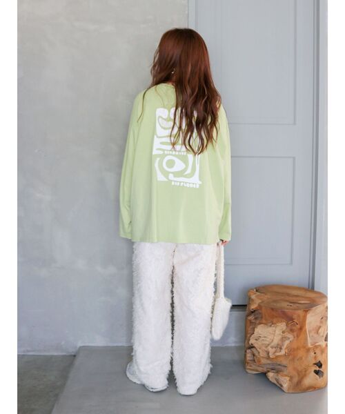 Ungrid（アングリッド）の「ローゲージニットハンドバッグ（ハンドバッグ・レディース・オフホワイト/ブルー/ピンク・FREE）」の9枚目の写真