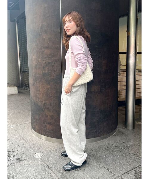 Ungrid（アングリッド）の「ローゲージニットハンドバッグ（ハンドバッグ・レディース・オフホワイト/ブルー/ピンク・FREE）」の13枚目の写真