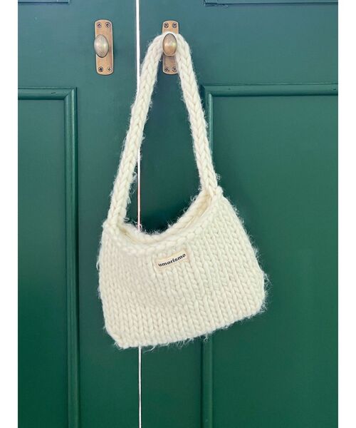 Ungrid（アングリッド）の「ローゲージニットハンドバッグ（ハンドバッグ・レディース・オフホワイト/ブルー/ピンク・FREE）」の20枚目の写真