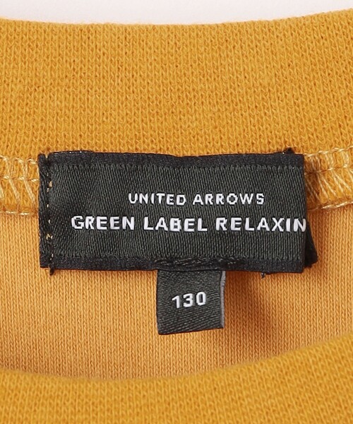 green label relaxing(グリーンレーベルリラクシング)の「レース付き スムースワンピース / キッズ 100cm-130cm(ワンピース・キッズ・ブラック/マスタード・100cm/130cm/120cm/110cm)」の18枚目の写真