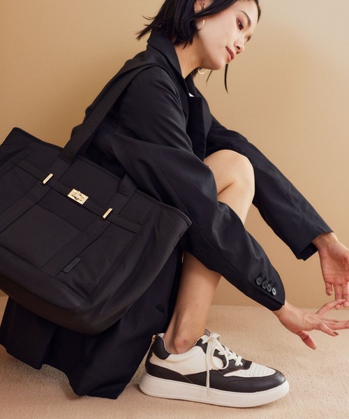 BARNYARDSTORM(バンヤードストーム)の「BARNYARDSTORM / BYS ZIPスニーカー(スニーカー・レディース・ブラウン/ホワイト・SMALL/MEDIUM/LARGE)」の5枚目の写真