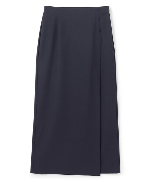 UNFILO(アンフィーロ)の「ウールライク Iラインスカート(スカート・レディース・ネイビー系/グレー系1・X-SMALL/SMALL/MEDIUM/LARGE)」の12枚目の写真