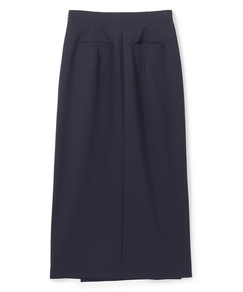 UNFILO(アンフィーロ)の「ウールライク Iラインスカート(スカート・レディース・ネイビー系/グレー系1・X-SMALL/SMALL/MEDIUM/LARGE)」の17枚目の写真