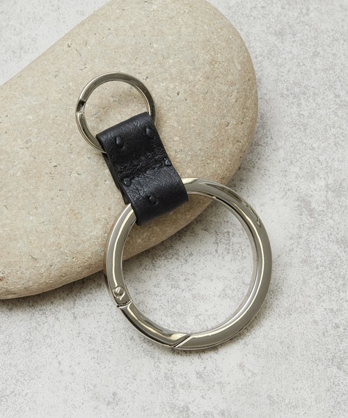 ITTI レザーキーリング イッチ CRISTY RING RING / DIPLO FJORD｜ペリンガー社製シュランケンカーフ