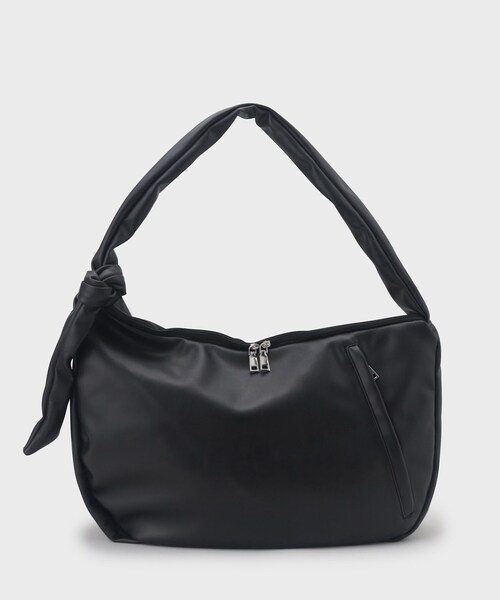 tk.TAKEO KIKUCHI(ティーケータケオキクチ)の「パテッドラウンドショルダーBAG(ショルダーバッグ・レディース・ホワイト系3/ブラック/オリーブ系5/ブラック系・00)」の16枚目の写真