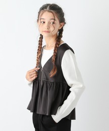 GLOBAL WORK | 2SET＊メルティプルオーバー/ベスト/142650(ベスト)