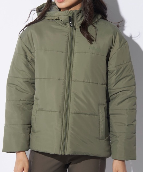 軽量フード付き中綿ジャケット（その他アウター）｜FILA（フィラ