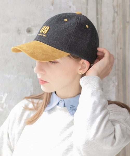 ツートン刺繍キャップ（キャップ）｜14+（イチヨンプラス）の
