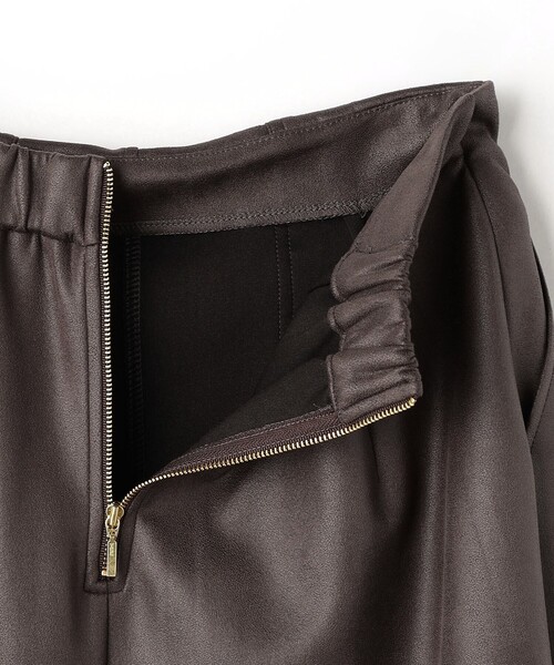 EMMEL REFINES（エメルリファインズ）の「＜EMMEL REFINES＞EM ステッチ タイトスカート（スカート・レディース・ブラック/ダークブラウン・S/M）」の14枚目の写真