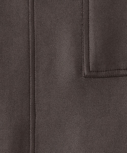 EMMEL REFINES（エメルリファインズ）の「＜EMMEL REFINES＞EM ステッチ タイトスカート（スカート・レディース・ブラック/ダークブラウン・S/M）」の18枚目の写真