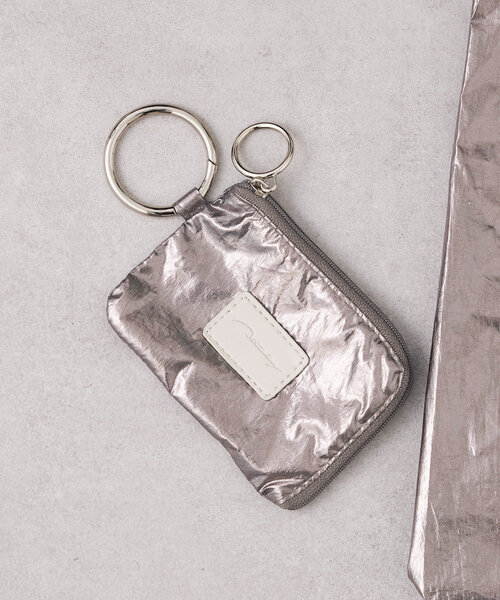 BIRTHDAY BAR（バースデイバー）の「メタリック エコバッグS（トートバッグ・レディース・シルバー/ゴールド/ガンメタ/ホワイト/ダークブルー・0）」の11枚目の写真