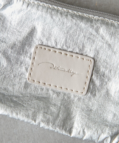 BIRTHDAY BAR（バースデイバー）の「メタリック エコバッグS（トートバッグ・レディース・シルバー/ゴールド/ガンメタ/ホワイト/ダークブルー・0）」の22枚目の写真