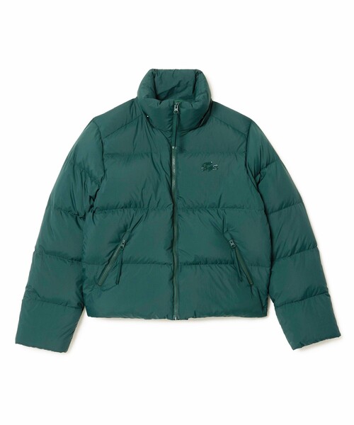 ウィメンズ ボリュームハイネック ナイロンショート ダックダウン