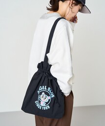 y2k angelblue バックパック　ナカムラくん　テック エンジェルブルー（Angel Blue） デニムトートバッグ
