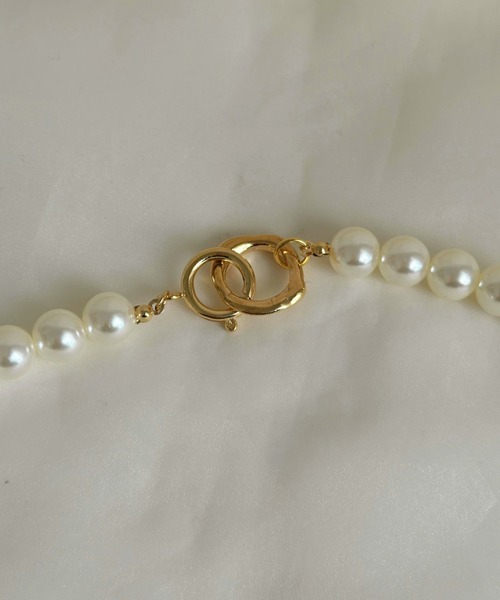 sowang（ソワン）の「ボリュームパールマンテルネックレス（ネックレス・レディース・ホワイト・FREE）」の2枚目の写真