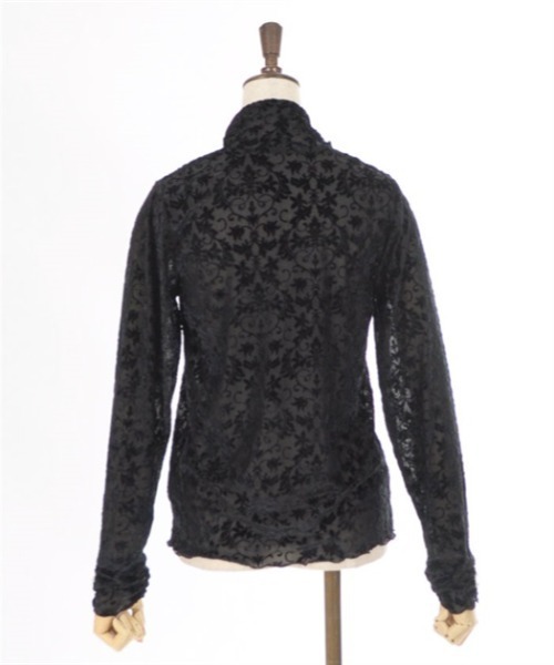 axes femme(アクシーズファム)の「シアーフロッキーインナー(Tシャツ/カットソー・レディース・グレー/ブラック/グリーン・FREE)」の12枚目の写真