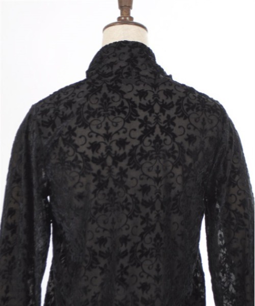 axes femme(アクシーズファム)の「シアーフロッキーインナー(Tシャツ/カットソー・レディース・グレー/ブラック/グリーン・FREE)」の15枚目の写真