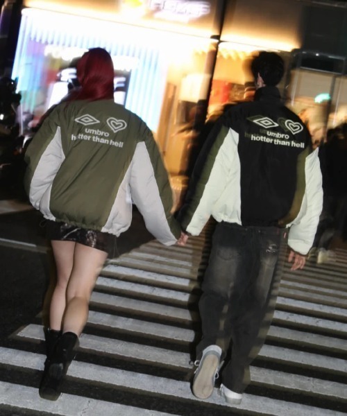 HTH × UMBRO puffer jacket（ブルゾン）｜HTH（エイチティーエイチ）の