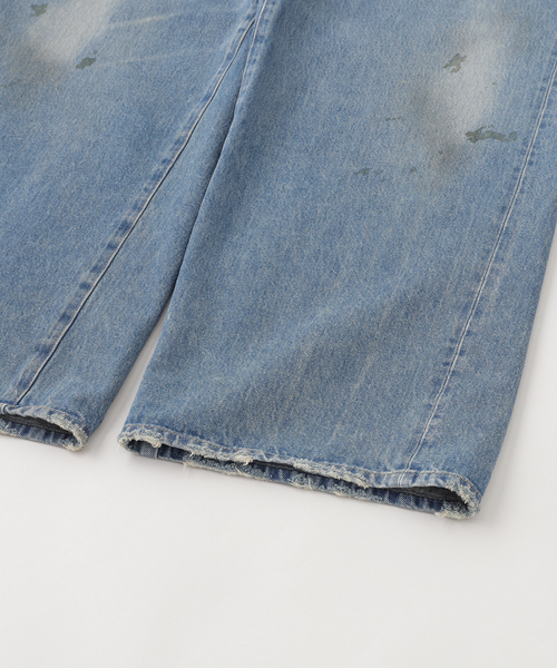 AUTHEN(オーセン)の「AUTHEN / オーセン ヴィンテージ ワイドレッグデニム(USED) AUT-077(デニムパンツ・メンズ・ブルー系その他・29/31/33)」の5枚目の写真
