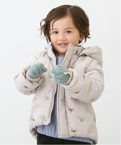 petit main（プティマイン）の「モチーフ手袋（手袋・キッズ・ライトピンク/モカ/レッド/ライトグリーン・S/M）」の6枚目の写真