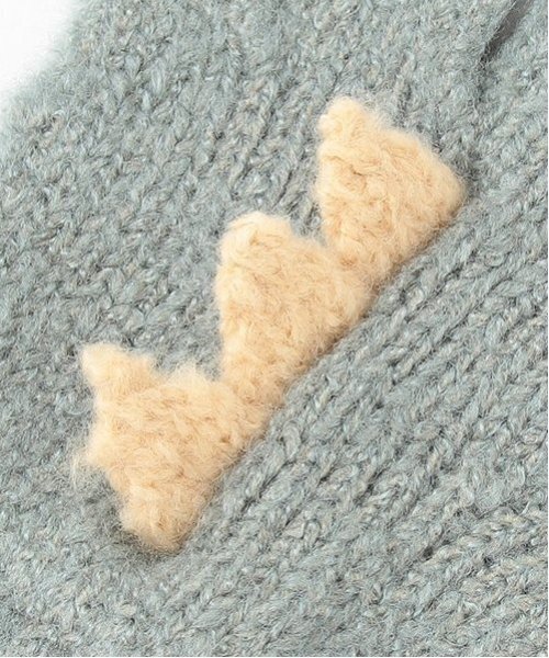 petit main（プティマイン）の「モチーフ手袋（手袋・キッズ・ライトピンク/モカ/レッド/ライトグリーン・S/M）」の10枚目の写真