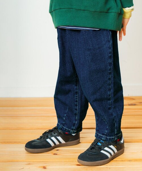 BREEZE（ブリーズ）の「【WEB限定】あったかサーカスパンツ（その他パンツ・キッズ・ネイビー/チャコール/ブラック/ブルー・80/90/110/120/150/100/140/130）」の3枚目の写真