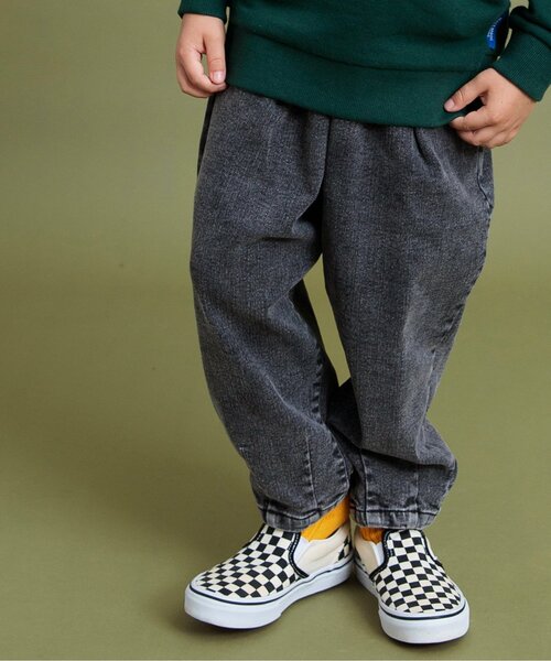 BREEZE（ブリーズ）の「【WEB限定】あったかサーカスパンツ（その他パンツ・キッズ・ネイビー/チャコール/ブラック/ブルー・80/90/110/120/150/100/140/130）」の2枚目の写真