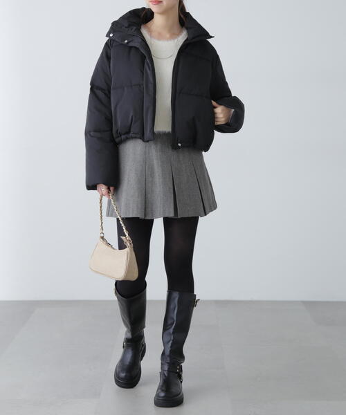 FREE'S MART（フリーズマート）の「◇[セットアップ対応]ボックスプリーツミニスカート（スカート・レディース・グレー/グレー系その他/ベージュ系その他・MEDIUM/SMALL）」の14枚目の写真