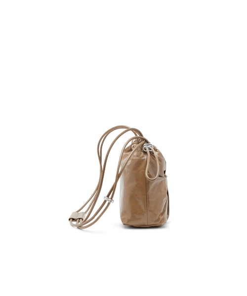 DIESEL スクランチDバケットバッグ SCRUNCH-D BUCKET Scrunch-D-Bucket bag in shiny wrinkled