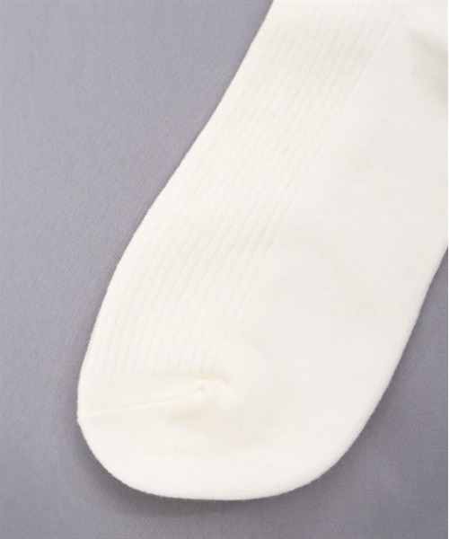axes femme POETIQUE（アクシーズファムポエティック）の「リボン刺繍ソックス（ソックス/靴下・レディース・ホワイト/グレー・FREE）」の6枚目の写真