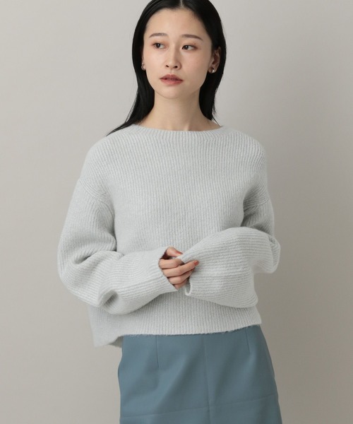 【新品タグ付/44,000円】デパリエ ラメニットプルオーバー カタアゼラメニットプルオーバー（ニット/セーター）｜A part by