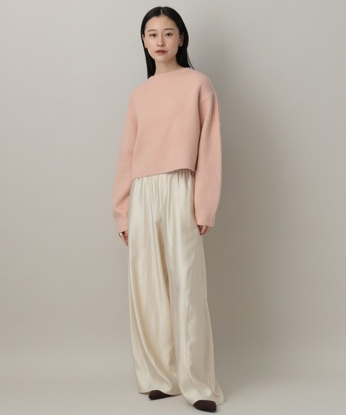 A part by（アパートバイ）の「カタアゼラメニットプルオーバー（ニット/セーター・レディース・ライトブラウン/グレー/ベージュ/アイボリー/オフホワイト/ライトグレー/ピンク系その他・FREE）」の19枚目の写真