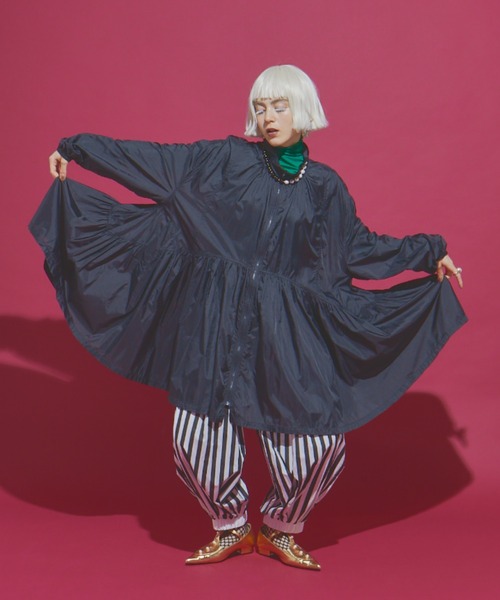 美品♡machatt マチャット　ギャザーバルーンブルゾン AZUL BY MOUSSY | 【PLUS】ギャザーバルーンブルゾン (ブルゾン