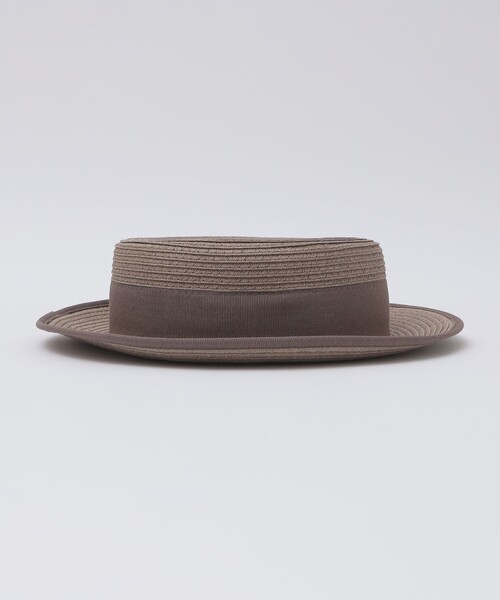 SHIPS（シップス）の「GRILLO: ペーパー ハット（ハット・メンズ・ブラック/ベージュ・ONE SIZE）」の3枚目の写真